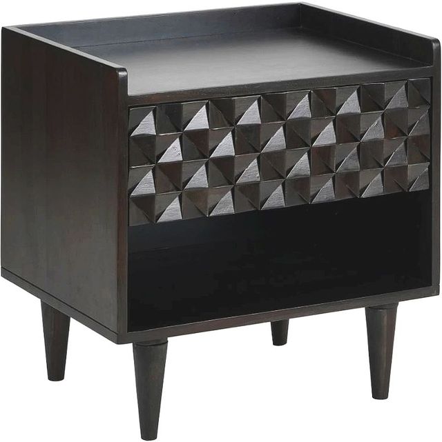 Moe's Home Collection Pablo Black Nightstand-0