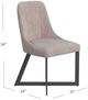 Bassett Mirror Trucco 2-Piece Brown Dining Side Chair-4
