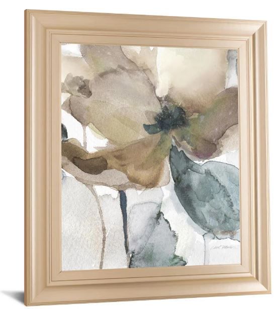 Classy Art Watercolor Poppy I by Carol Robinson Framed Print Wall Art-1