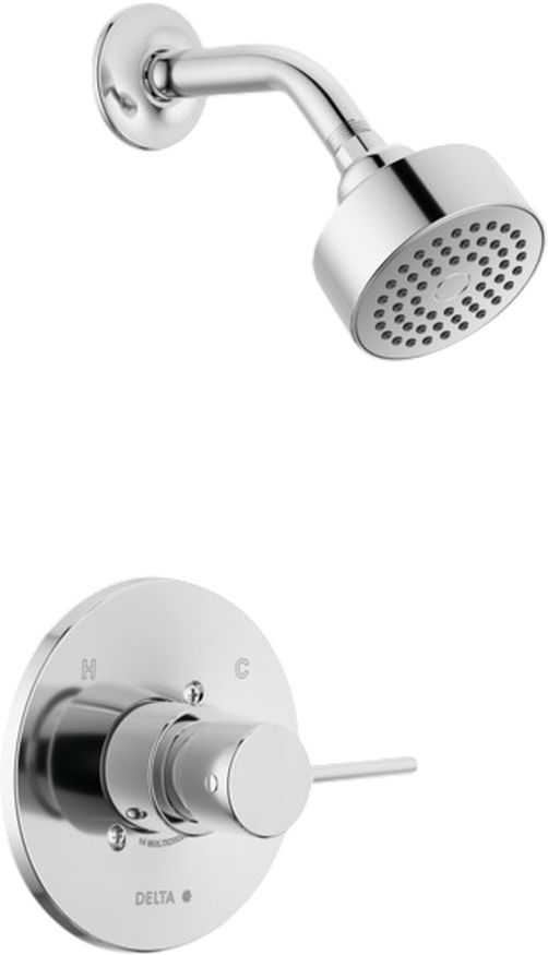 Delta Modern Monitor 14 Series Chrome Single Handle Lever Shower Trim-0