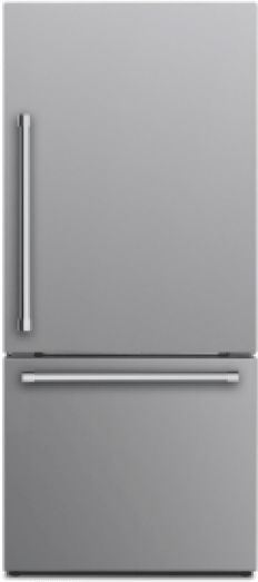 Vitara 30 in. 17.6 Cu. Ft. True Stainless Steel Bottom Freezer Refrigerator