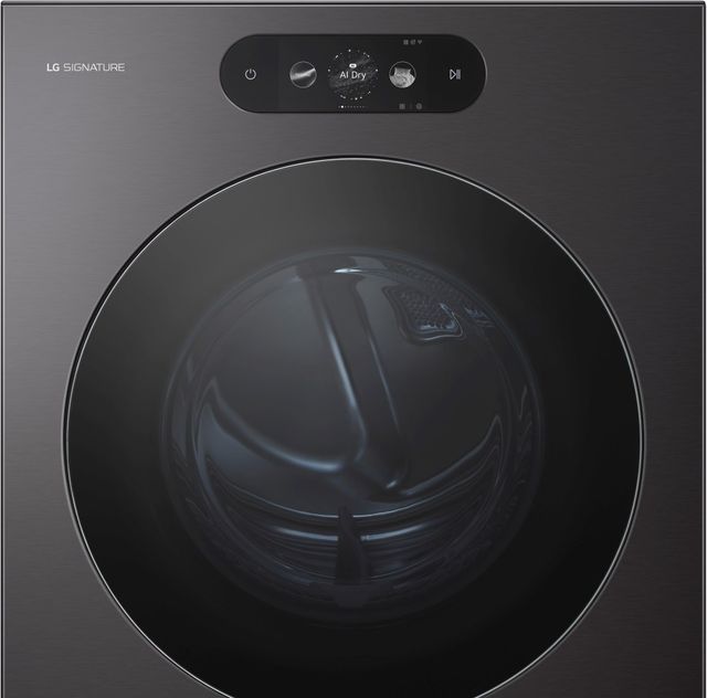 LG SIGNATURE 9 Cu. Ft. Brushed Black Steel Smart Front Load Electric Dryer-3