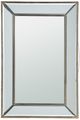 A & B Home Distressed Silver Large Mirror-0