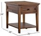 Magnussen Home® Bay Creek Toasted Nutmeg End Table-2