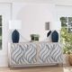 Bassett Mirror Miranda Matte Blue Table Lamp-4