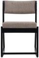 Linon Corso Black/Stone Upholstered Rocking Chair-3