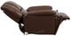 Flexsteel® Customizable Plush Leather Manual Gliding Recliner-1