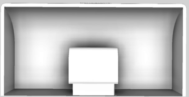 Vent-A-Hood® 42" White Retro Style Under Cabinet Range Hood-3