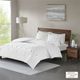 Olliix by Madison Park 3 Piece White King/California King Finley Cotton Waffle Weave Comforter Set-1