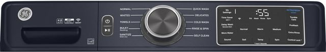 GE® 4.8 Cu. Ft. Sapphire Blue Smart Front Load Washer-2