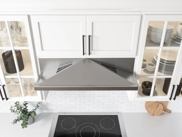 Zephyr Core Collection Pyramid 30" Stainless Steel Under Cabinet Range Hood-3