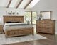 Vaughan-Bassett Yellowstone Chestnut Natural California King Panel Bed-2