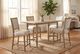 Bernards Citrus Heights 5-Piece Gray/Sand Counter Dining Table Set-1