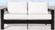 Enclover Hickory Black/White Loveseat-0