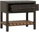 Modus Furniture Dorsey Basalt Gray 1-Drawer Nightstand-3