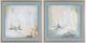 Crestview Collection Serenity 2-Piece Blue Wall Art Set-0