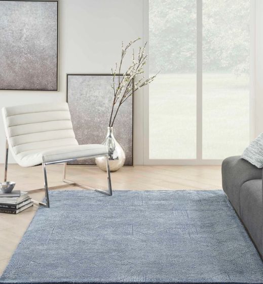 Nourison Home™ Ma30 Star Blue 5'x7' Area Rug-4