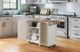 homestyles® Dolly Madison White Kitchen Cart-5