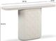 TOV Furniture Suraya Ivory 55" Concrete Indoor/Outdoor Console Table-2