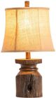 Crestview Collection Barn Post Brown Accent Lamp-3