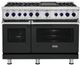 Viking® 7 Series 48" Antique Bronze Pro Style Dual Fuel Range-0