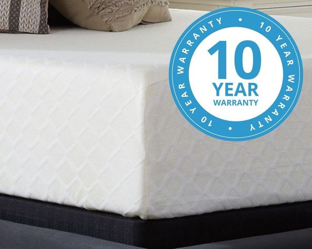 Sierra Sleep® by Ashley® Chime 2-Piece 12" Memory Foam and Better than a Boxspring Foundation King Mattress Set-5
