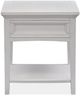 Magnussen Home® Heron Cove Chalk White End Table-4