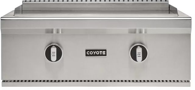 Coyote® 30" Built-In Natural Gas Stainless Steel Flat Top Grill