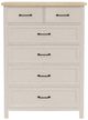 Riverside Furniture Glenndale Aged White/Wheat Chest-1