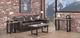 Handstone Customizable Pemberton Heritage Driftwood Chairside Table-2