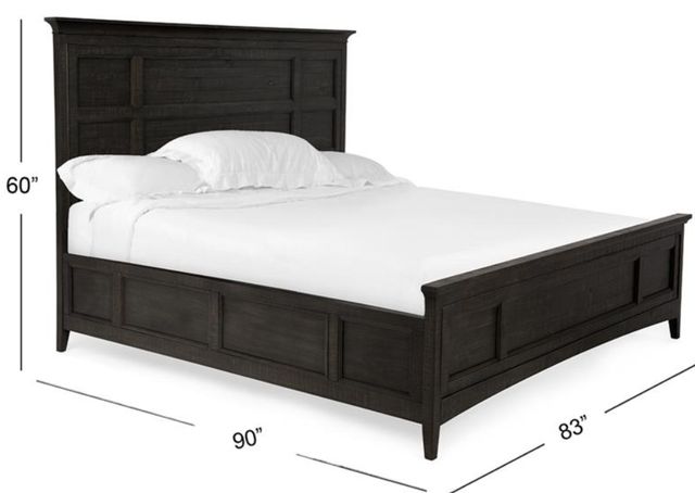 Magnussen Home® Westley Falls Graphite Complete California King Panel Bed-2
