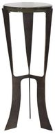 Uttermost® Renaud Glass Top Drink Table with Dark Bronze Base-3