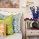 Laura Park Designs English Garden Blue Microfiber Sham-3