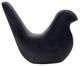 TOV Furniture Black Marble Bird Statue-3