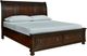 Millennium® by Ashley® Porter Rustic Brown King Sleigh Storage Bed-0