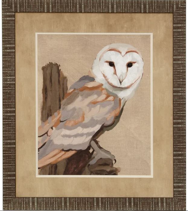 Stylecraft Beige/Brown Framed Print-0