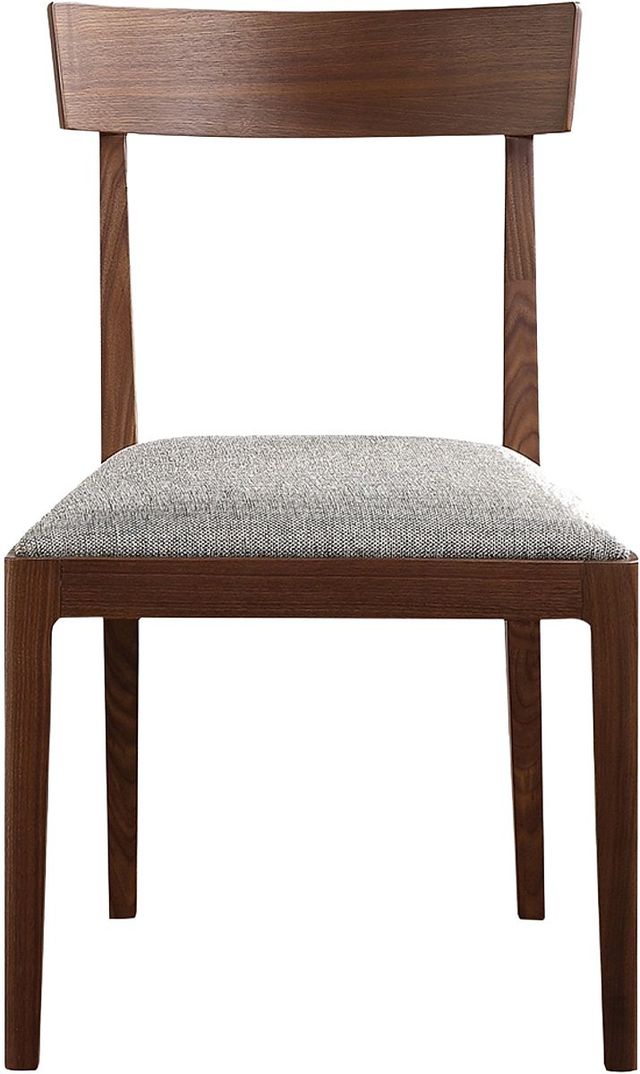 Moe's Home Collection Leone 2-Piece Walnut Brown Dining Chair Set-1