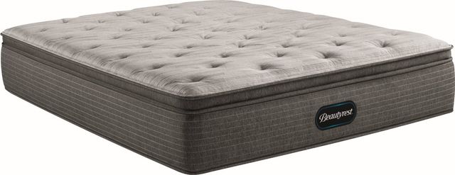 Beautyrest® Select™ Pocketed Coil Pillow Top Plush Twin Mattress and Standard Foundation-1