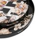 A & B Home 2-Piece Multi-Colored Round Decorative Tray Set-3