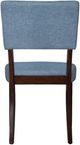 New Classic® Home Furnishings Tioga Blue Upholstered Dining Side Chair-4