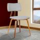 Armen Living Jaguar Gray Dining Chair-1