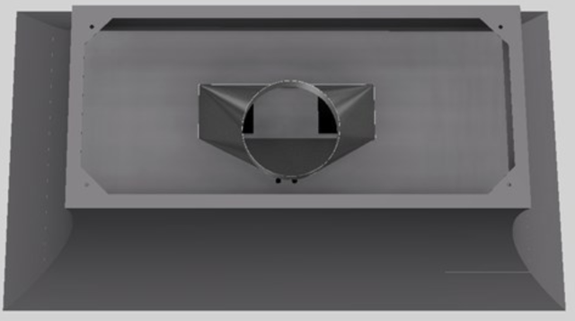 Vent-A-Hood® Designer Series 54" Gunsmoke Island Range Hood-2