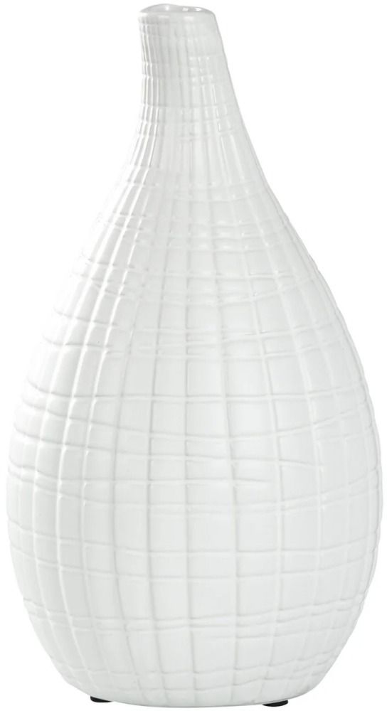 Harp & Finial® Lindos Matte White Vase-0
