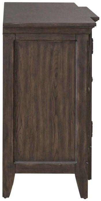 Liberty Furniture Paradise Valley Saddle Brown 76" TV Console-3