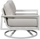 Vanguard® Furniture Customizable Breeze Aluminum Outdoor Swivel Chair-2