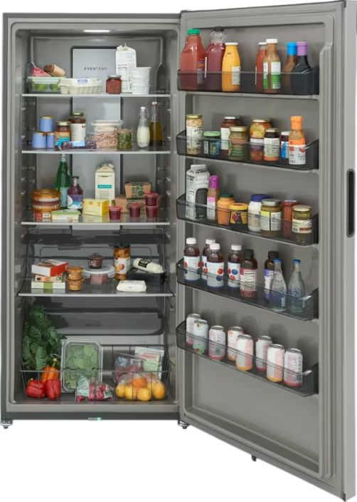 Frigidaire 33" 20.0 Cu. Ft. Stainless Steel Garage Ready Counter Depth Freezerless Refrigerator-3