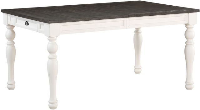 Steve Silver Co. Joanna Mocha Dining Table with Ivory Base | Miskelly ...