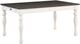 Steve Silver Co. Joanna Mocha Dining Table with Ivory Base-0