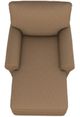 Best® Home Furnishings Customizable Reyona Chaise Lounge with Honey Birch Legs-4