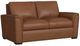 Flexsteel® Henry Caramel Leather Loveseat-0